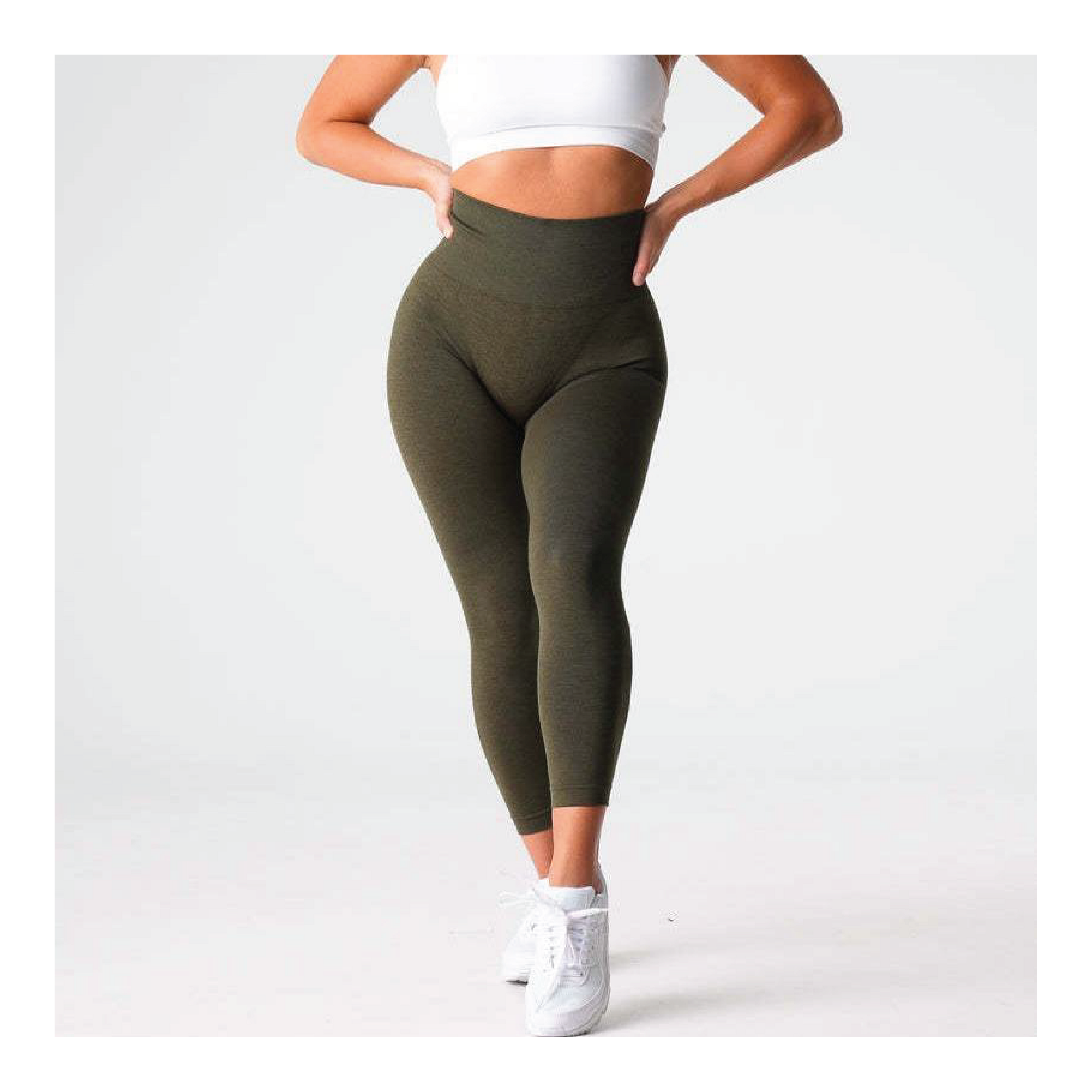 Lulu Design - Nude Gym Sport Fitness Pants Yoga Leggings for Women
