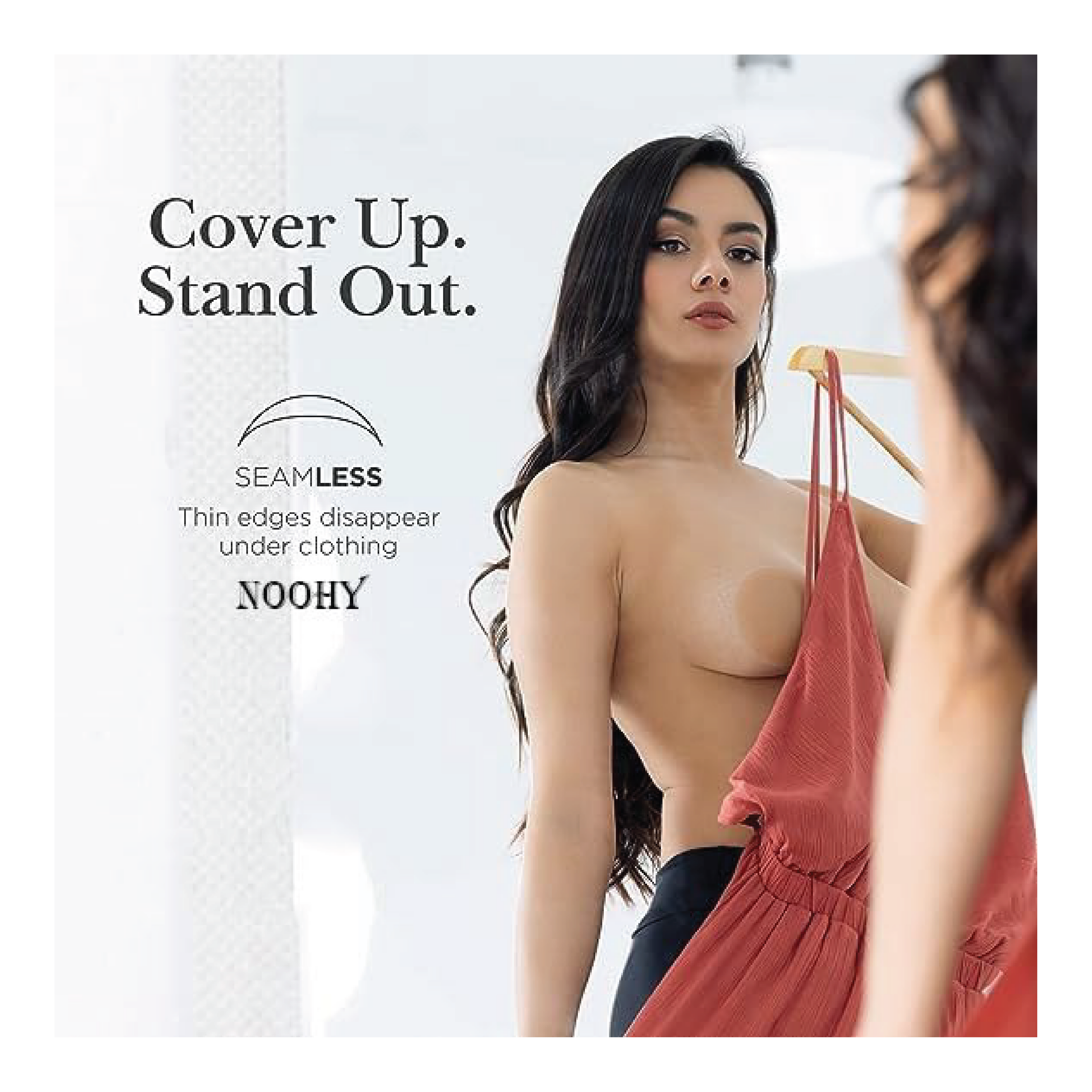 Custom High Quality Self-Adhesive Matte Nipple Cover Pasties Seamless Boxed Nipple Covers